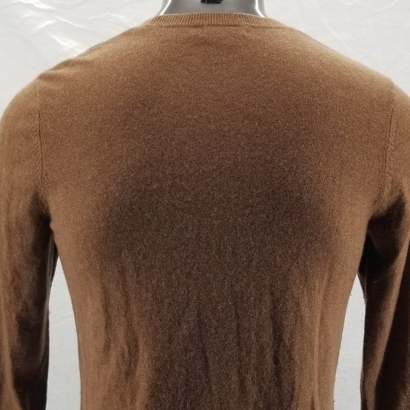 TOAD & CO Color Block Trillium Lambswool Crew Womans Sweater Brown Gray Size XL - Picture 12 of 12